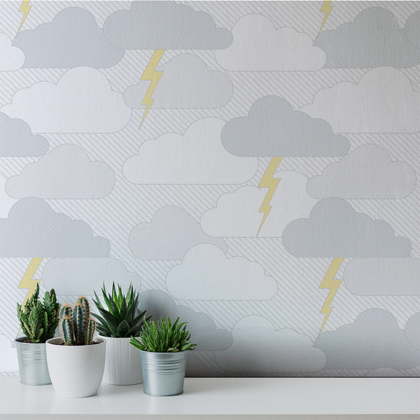 Rainy Days & Mondays - Gust – The Detroit Wallpaper Co.