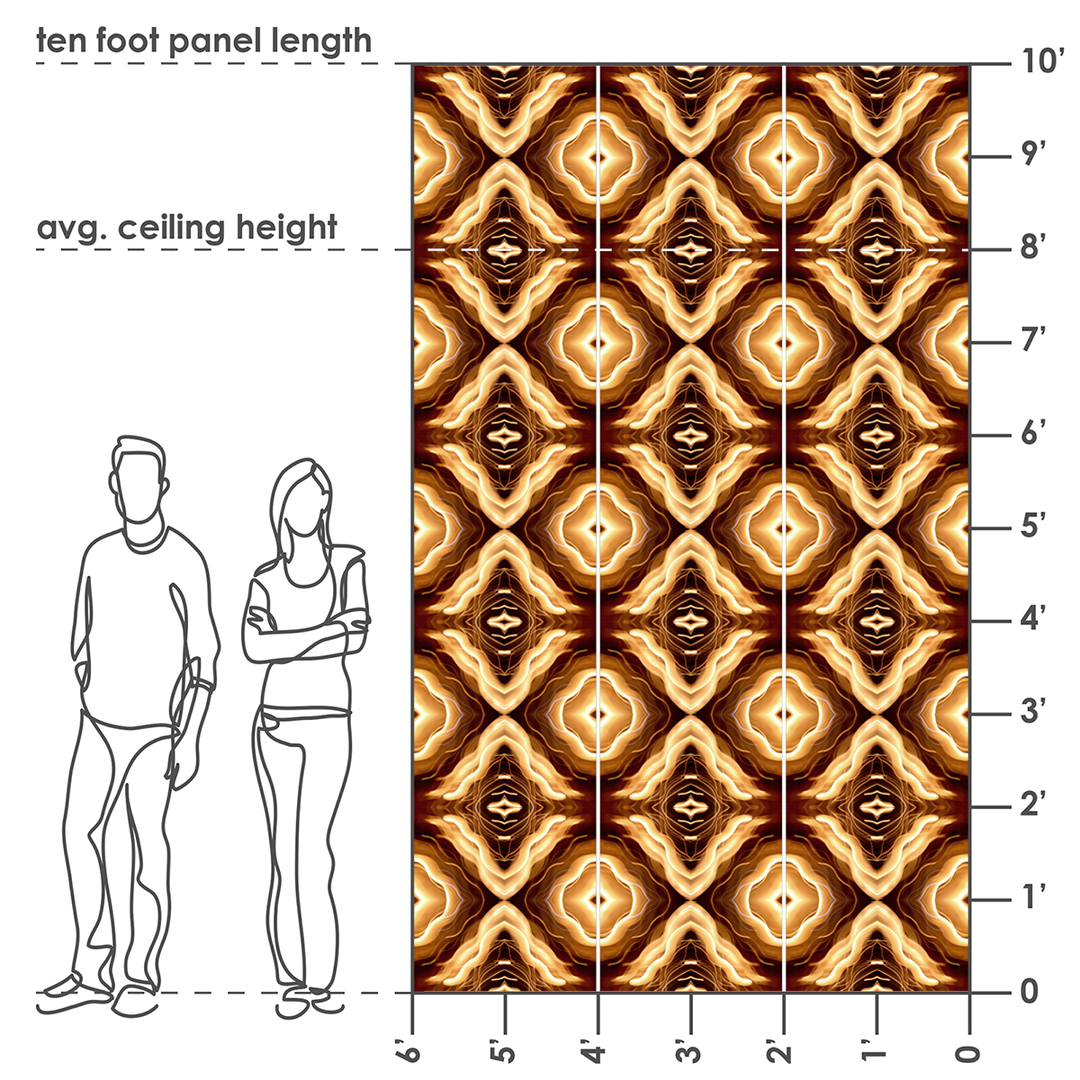 Reno - Lantern - Trendy Custom Wallpaper | Contemporary Wallpaper Designs | The Detroit Wallpaper Co.