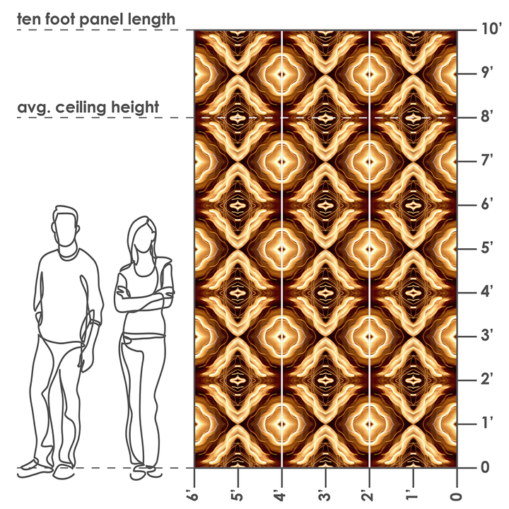 Reno - Lantern - Trendy Custom Wallpaper | Contemporary Wallpaper Designs | The Detroit Wallpaper Co.