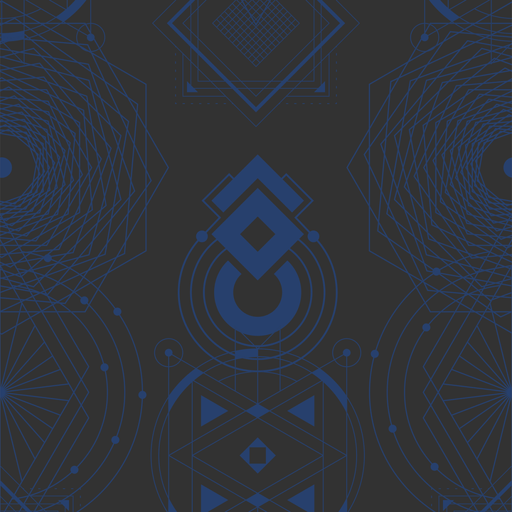 Sacred Geometry - Eternity - Trendy Custom Wallpaper | Contemporary Wallpaper Designs | The Detroit Wallpaper Co.