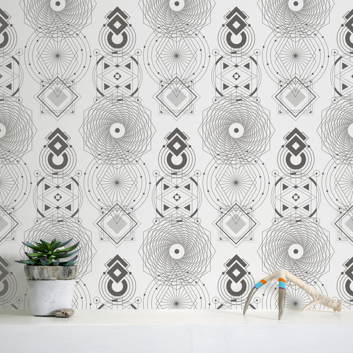 Sacred Geometry - Zen - The Detroit Wallpaper Co.