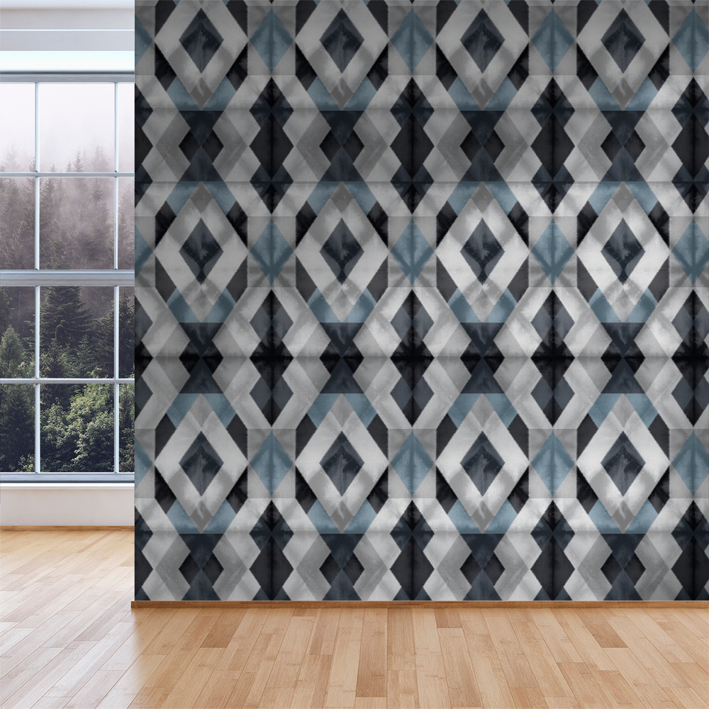 Shibori - Tundra - Trendy Custom Wallpaper | Contemporary Wallpaper Designs | The Detroit Wallpaper Co.