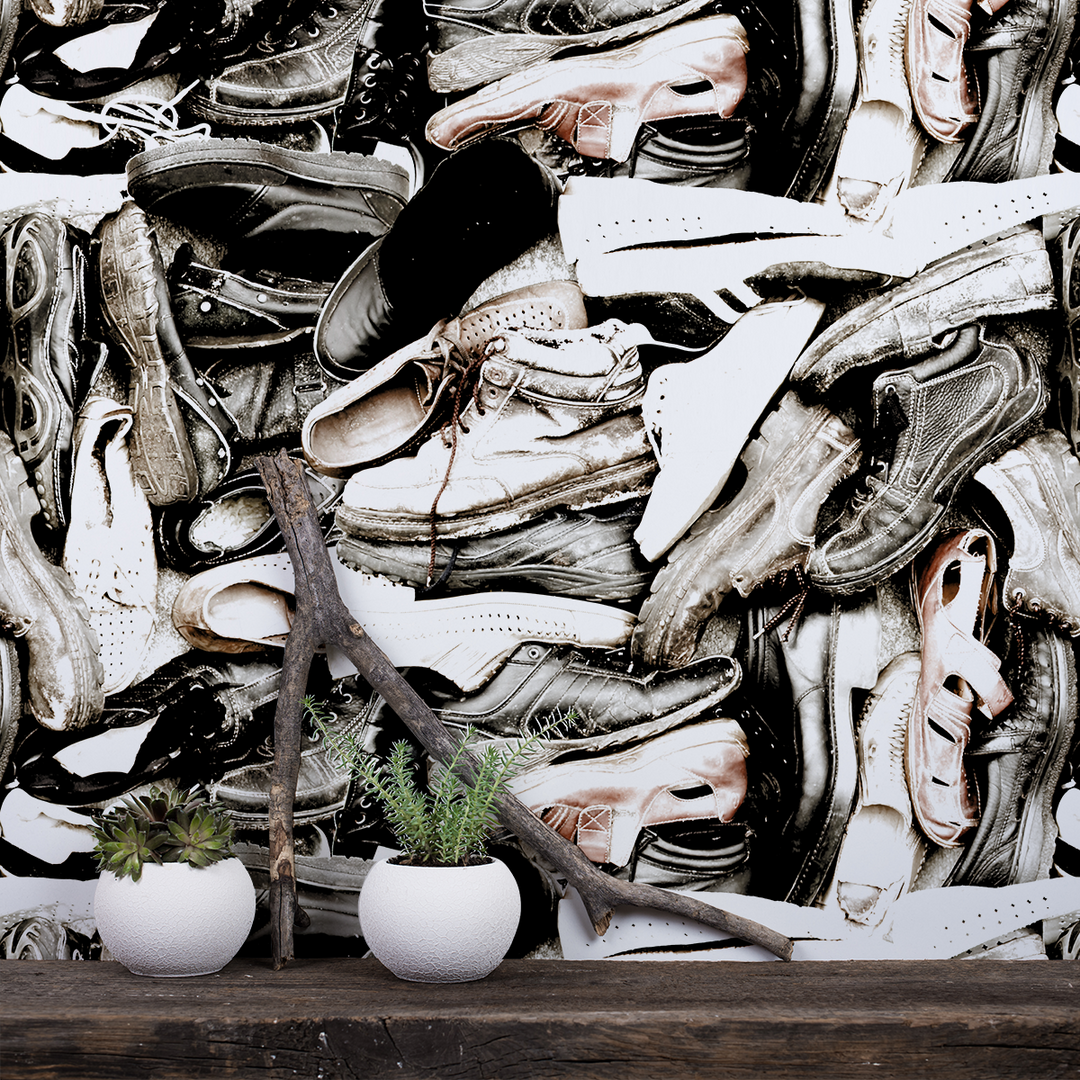 Shoe Tree - Sole <br> Heidelberg Project - The Detroit Wallpaper Co.