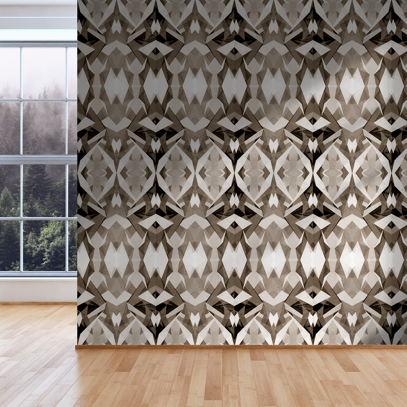 Stellate - Sandbar - Trendy Custom Wallpaper | Contemporary Wallpaper Designs | The Detroit Wallpaper Co.