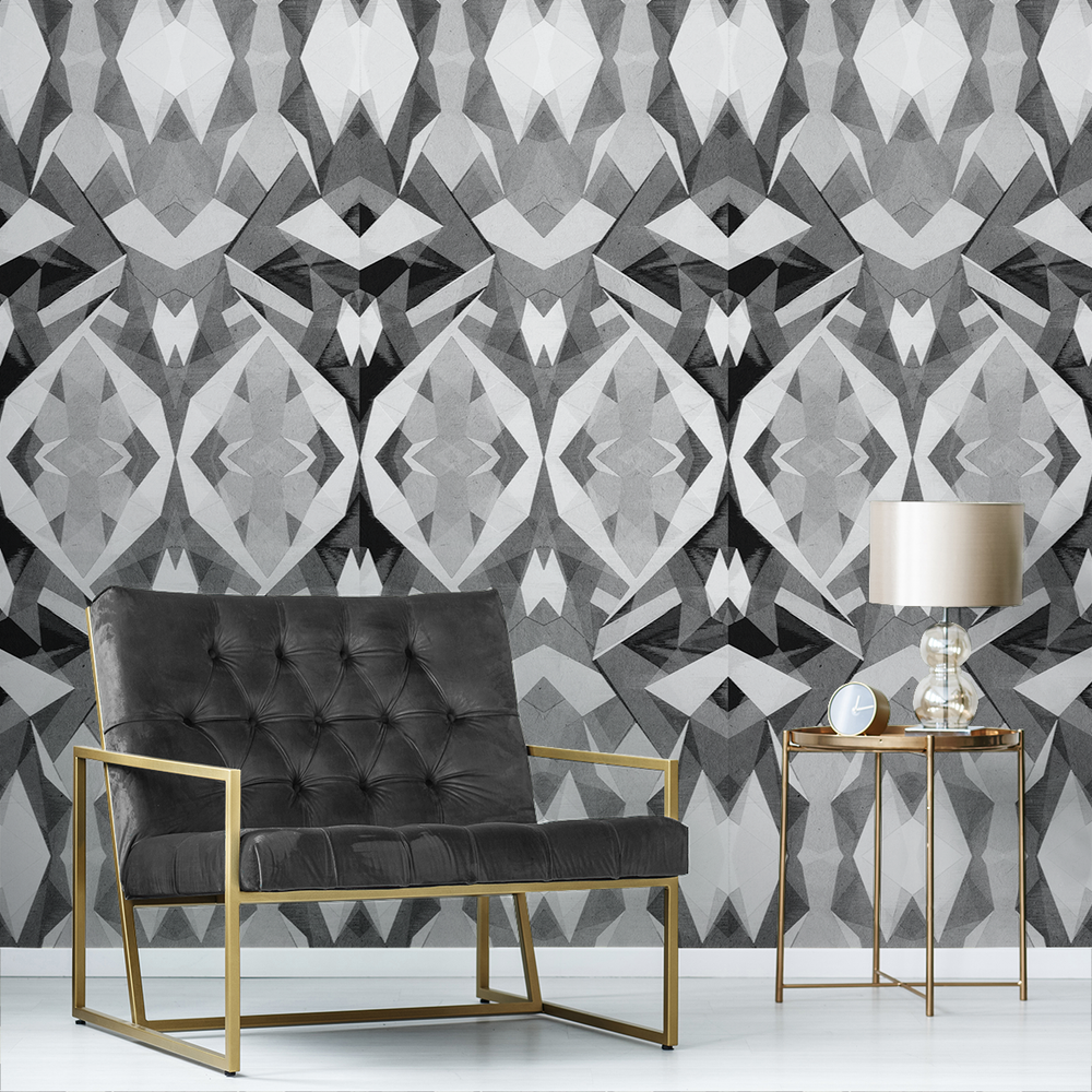 Stellate - Spider - Trendy Custom Wallpaper | Contemporary Wallpaper Designs | The Detroit Wallpaper Co.