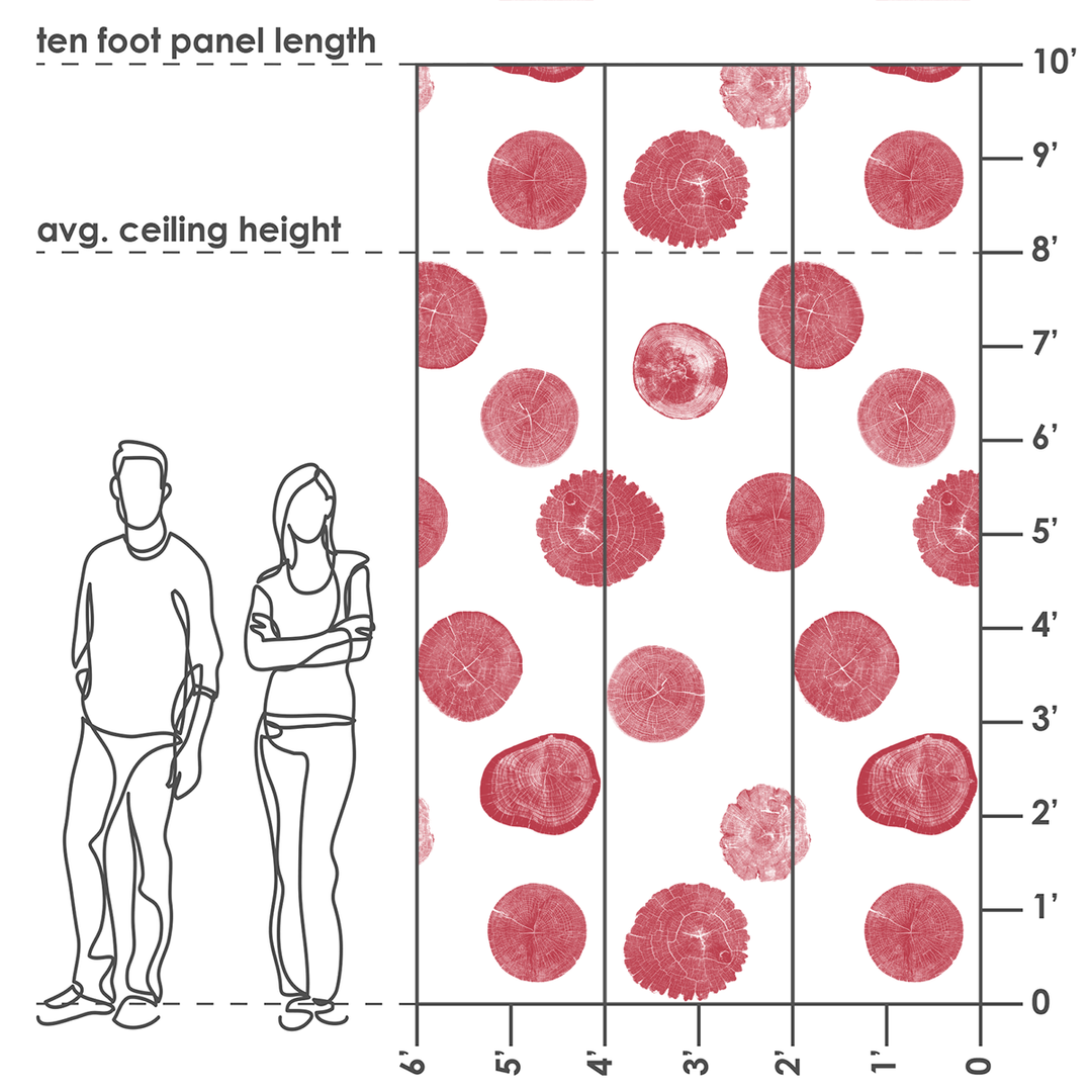 Stumped - Seattle - Trendy Custom Wallpaper | Contemporary Wallpaper Designs | The Detroit Wallpaper Co.