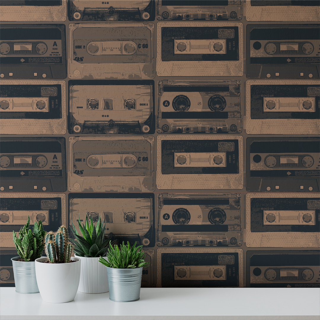 Tapestack - Bootleg - Trendy Custom Wallpaper | Contemporary Wallpaper Designs | The Detroit Wallpaper Co.
