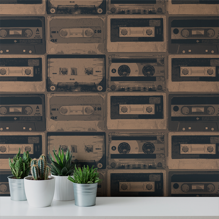 Tapestack - Bootleg - Trendy Custom Wallpaper | Contemporary Wallpaper Designs | The Detroit Wallpaper Co.