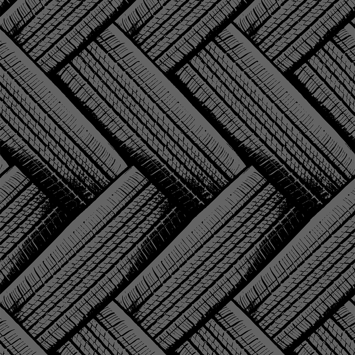 Tirenation - Tread - Trendy Custom Wallpaper | Contemporary Wallpaper Designs | The Detroit Wallpaper Co.