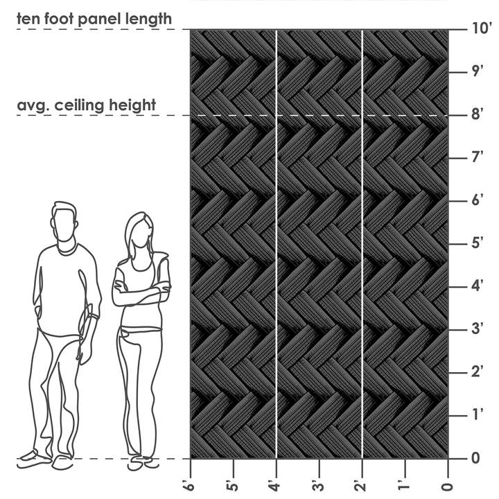 Tirenation - Tread - Trendy Custom Wallpaper | Contemporary Wallpaper Designs | The Detroit Wallpaper Co.