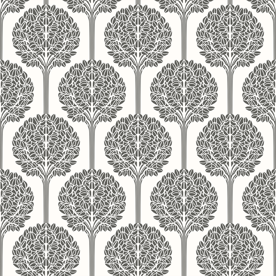 Topiary - Formal - Trendy Custom Wallpaper | Contemporary Wallpaper Designs | The Detroit Wallpaper Co.