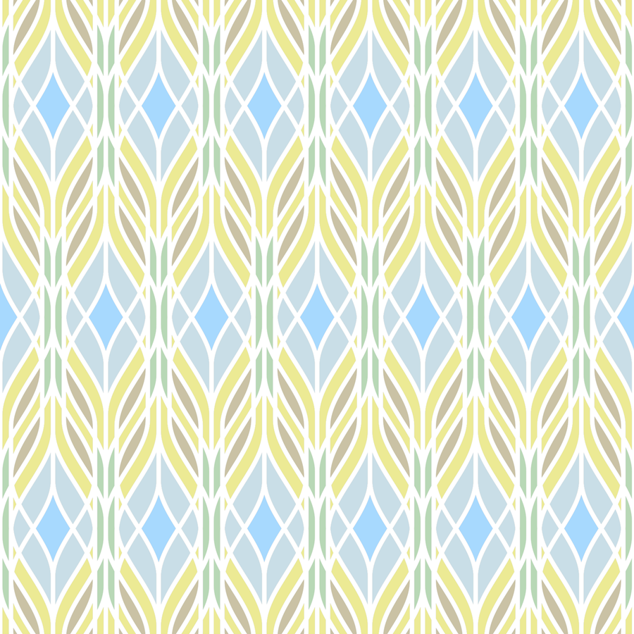 Trellis - Fresh - The Detroit Wallpaper Co.