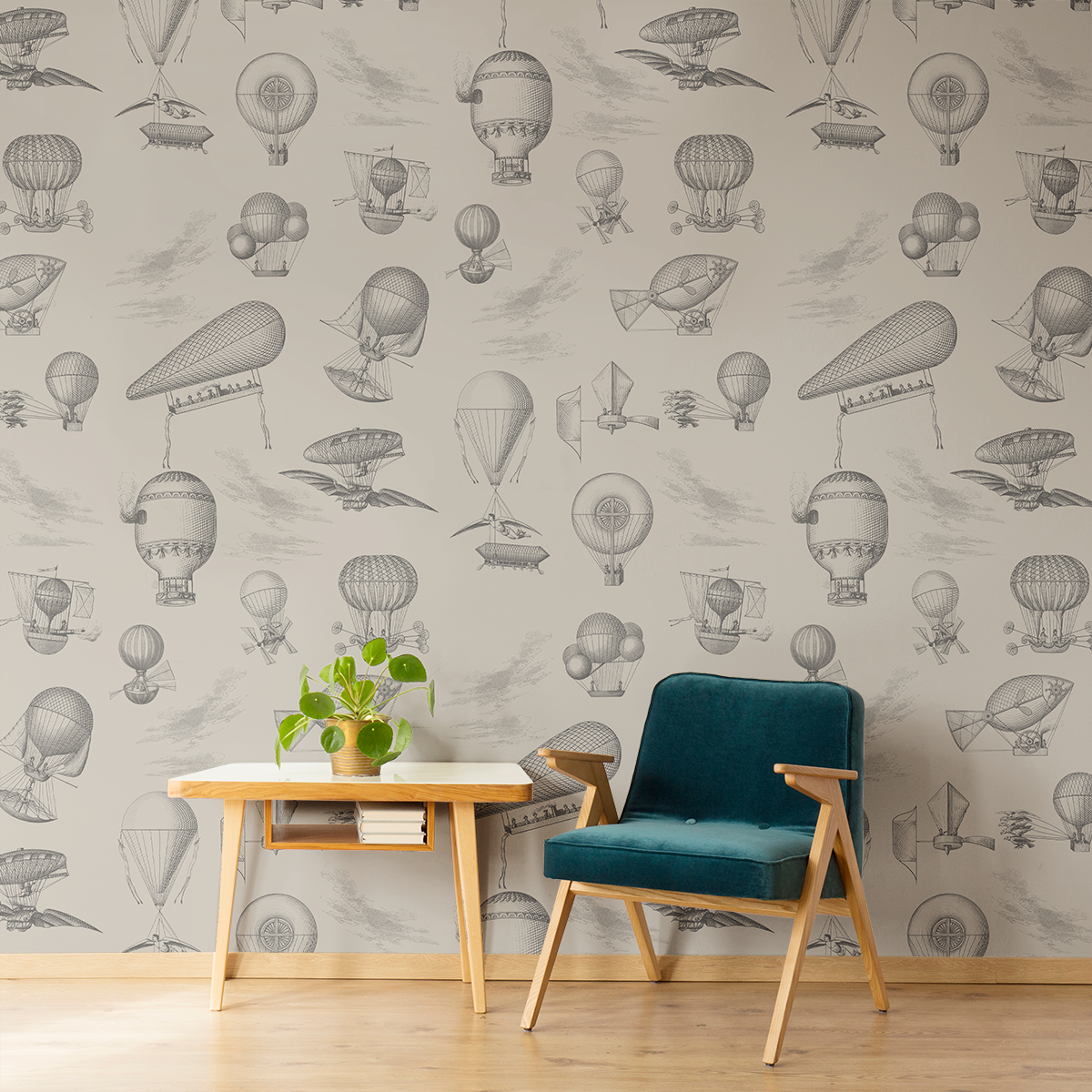 Vintage-Inspired Peel and Stick & Traditional Wallpaper