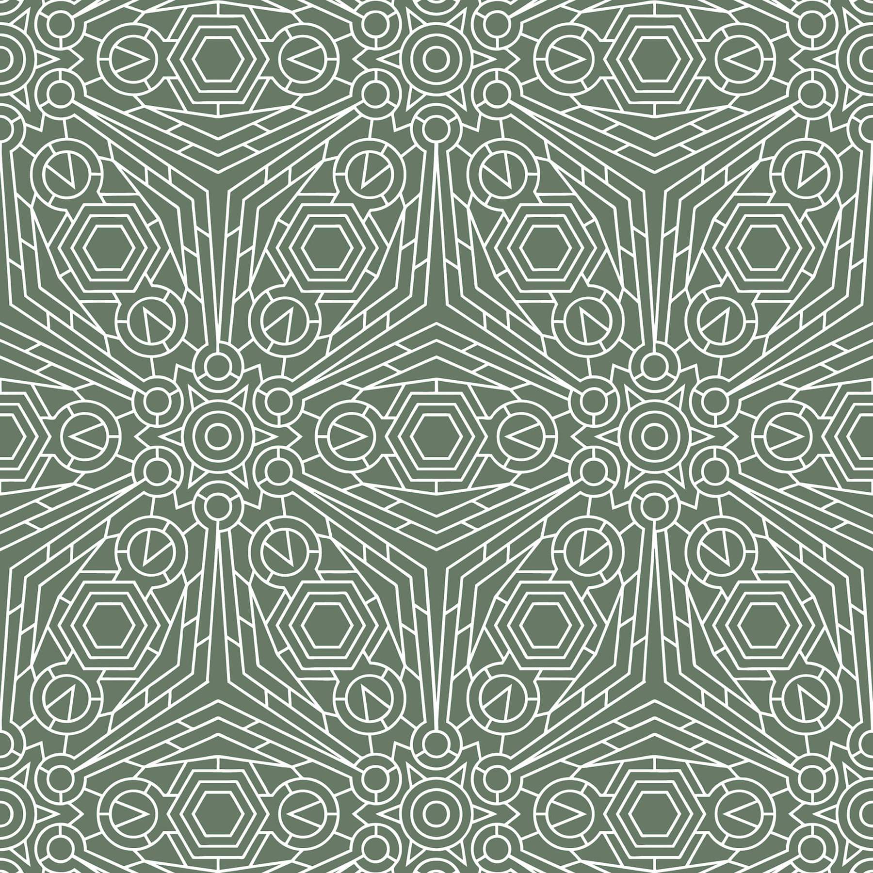 Line Art-Inspired Peel and Stick & Traditional Wallpaper