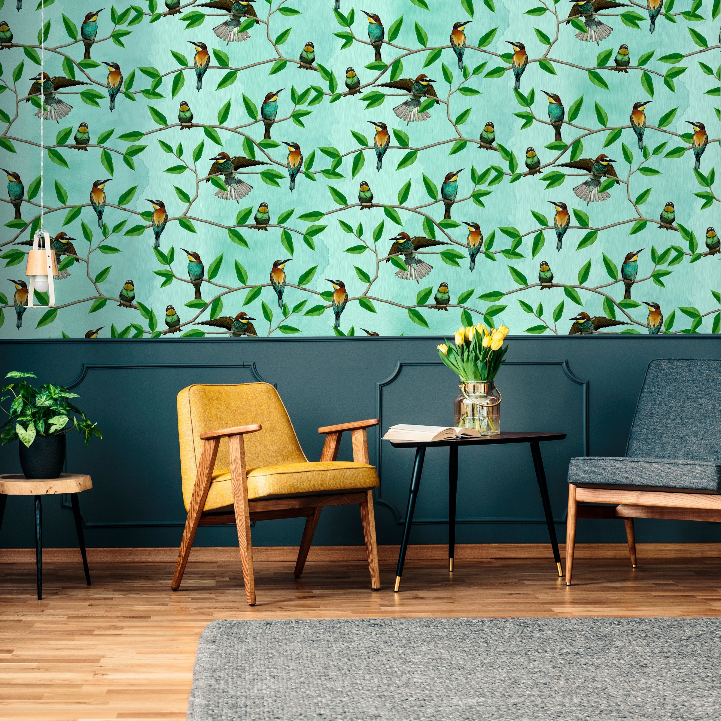 Nature-Inspired Peel and Stick & Traditional Wallpaper