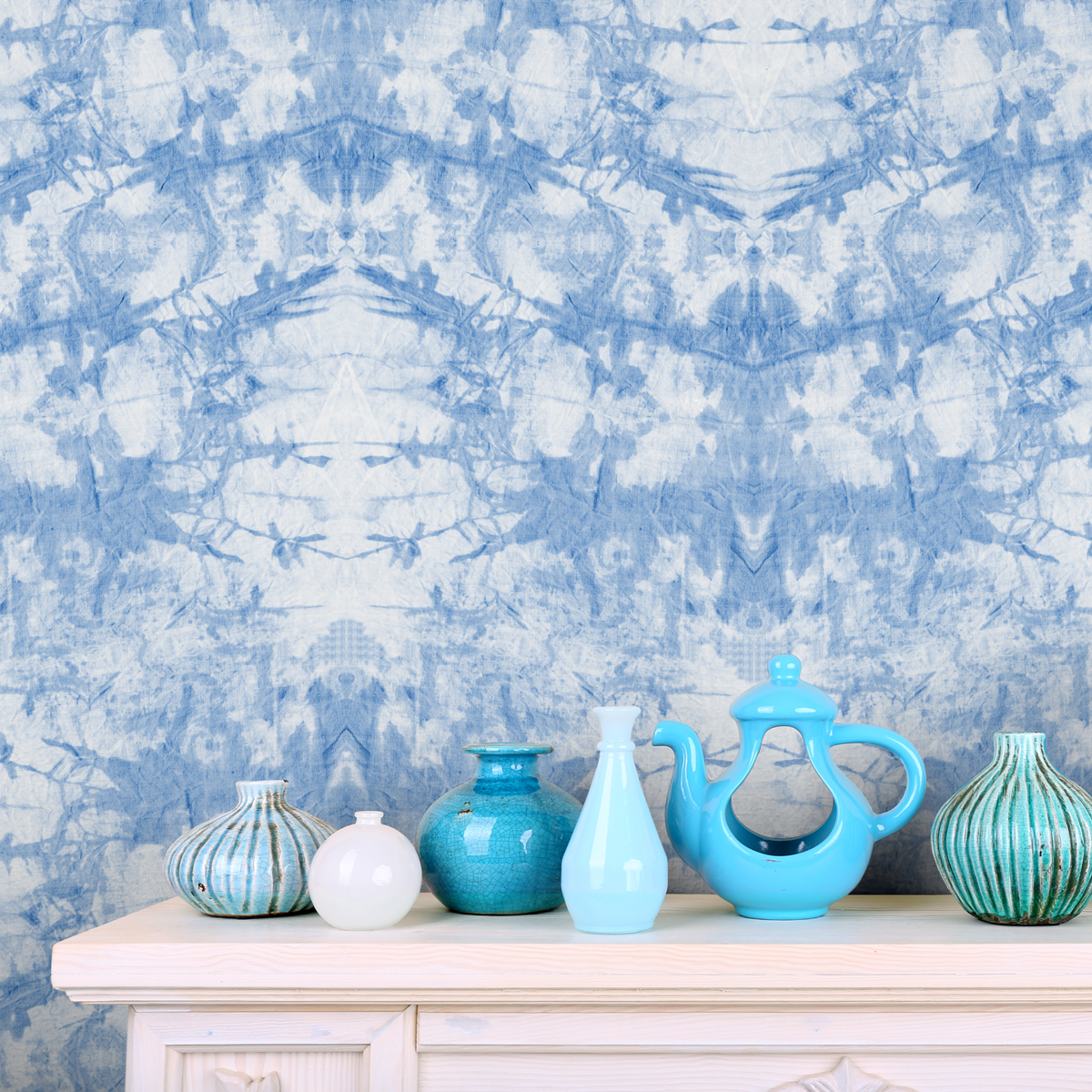 Fabric-Inspired Peel and Stick & Traditional Wallpaper