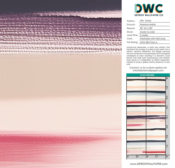 Afar - Sunup <br> Wallpaper Mural