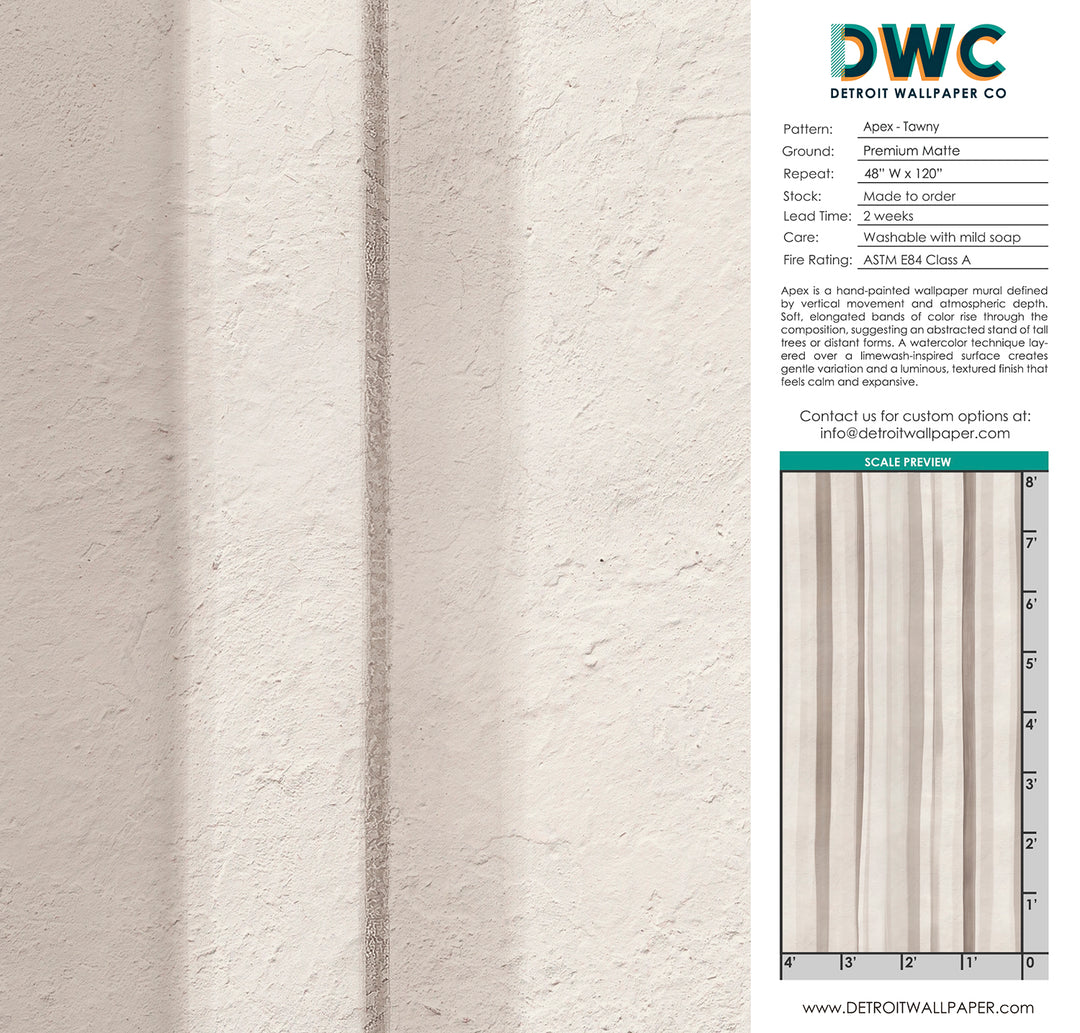 Apex - Tawny <br> Wallpaper Mural