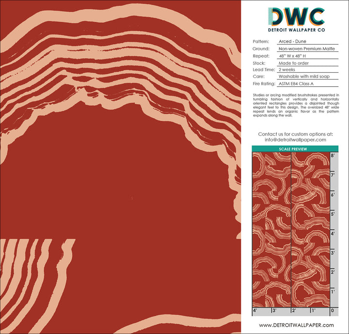 Arced - Dune <br> Wallpaper