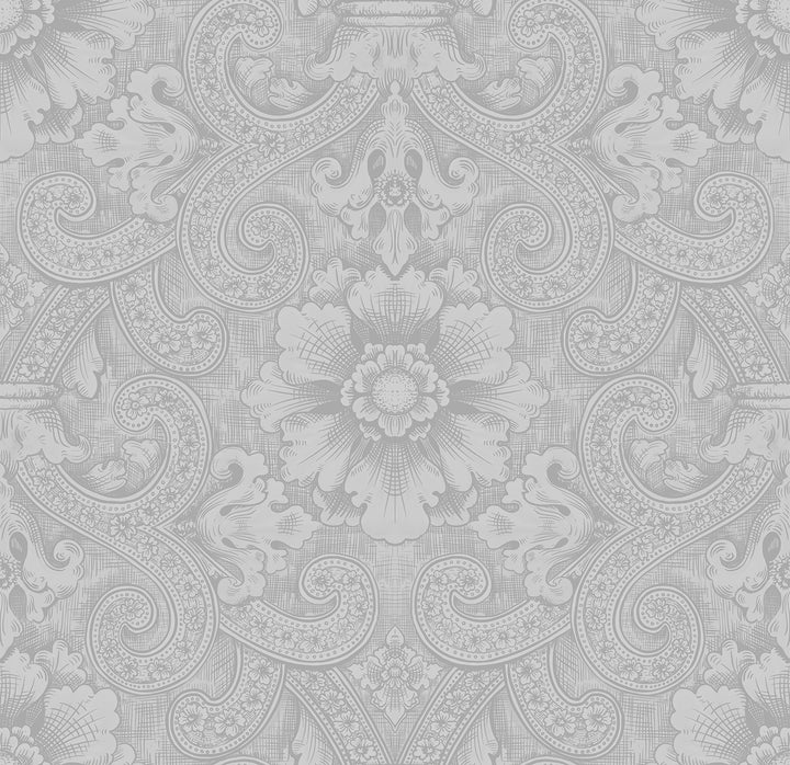 Astra - French Gray <br> Wallpaper