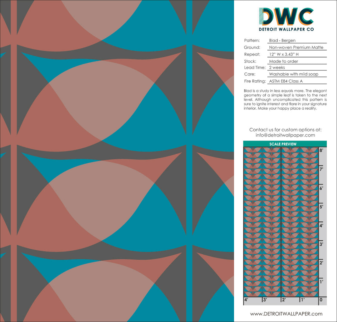 Blad - Bergen <br> Wallpaper