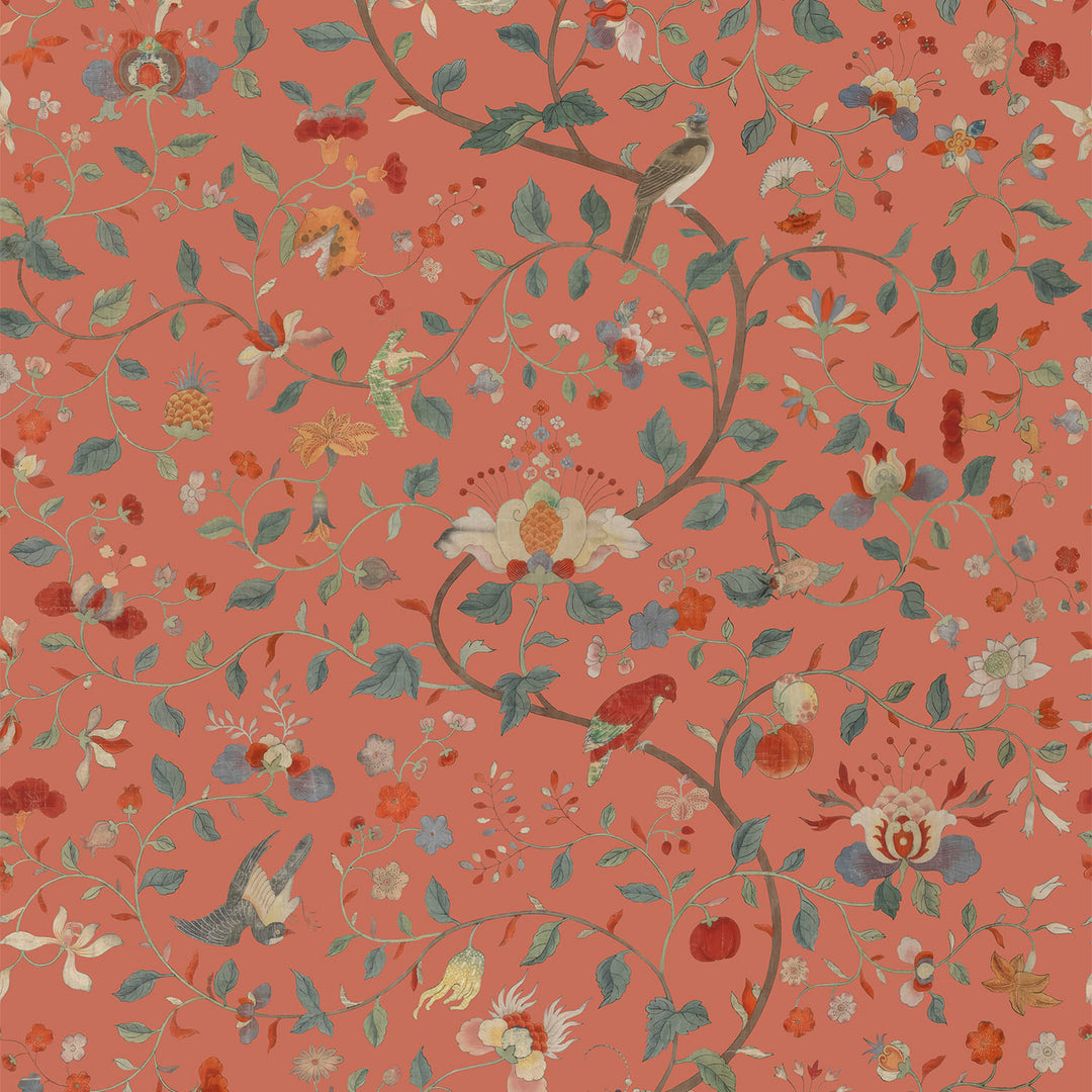 Cachepot - Soft Coral <br> Wallpaper