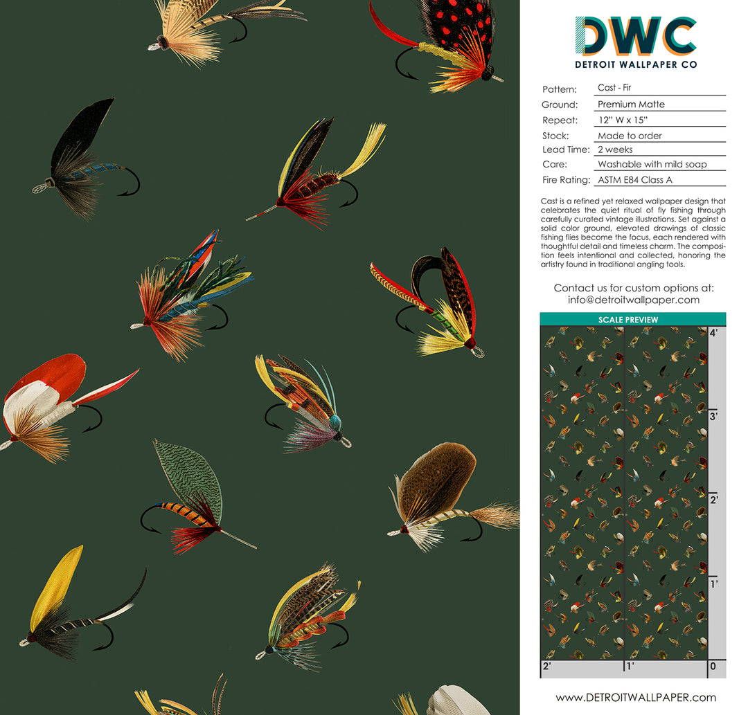 Cast - Fir <br> Wallpaper