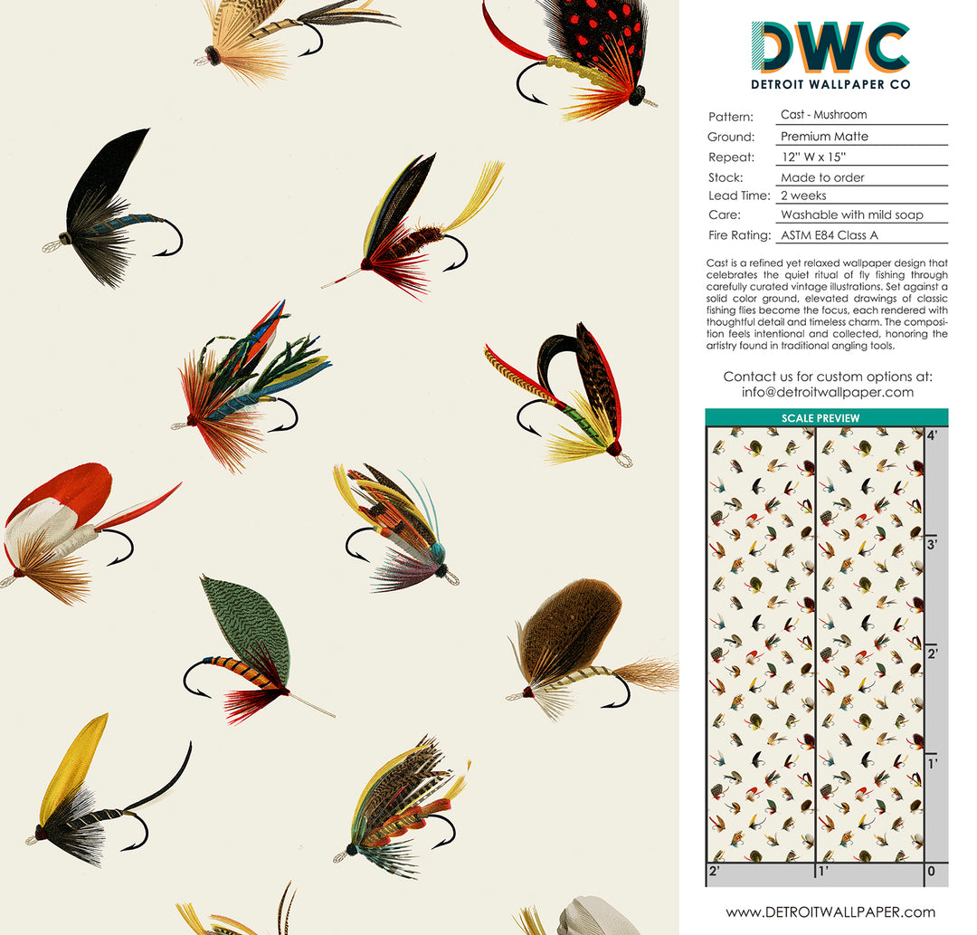 Cast - Mushroom <br> Wallpaper