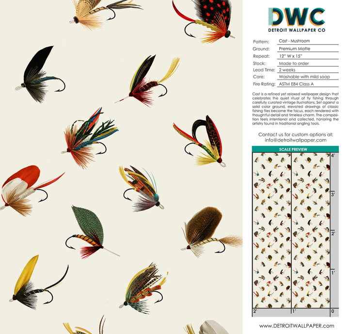 Cast - Mushroom <br> Wallpaper