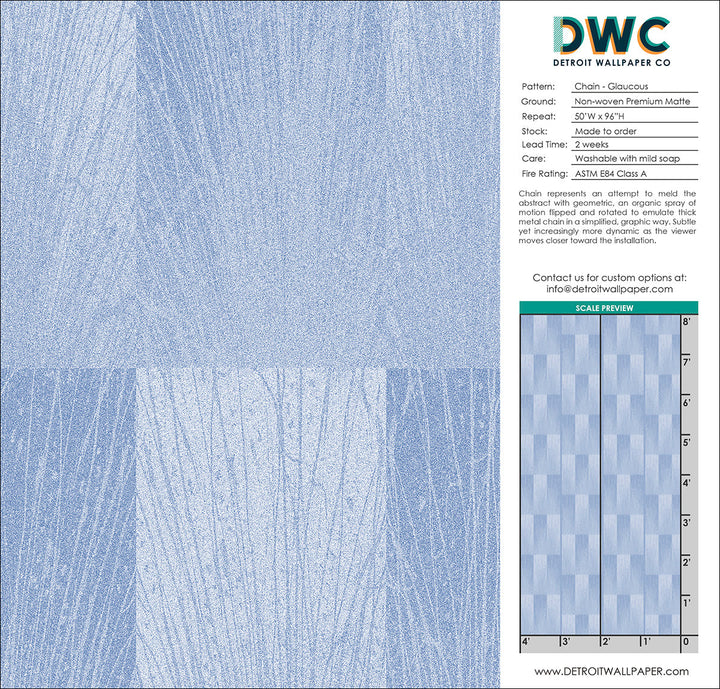 Chain - Glaucous <br> Wallpaper