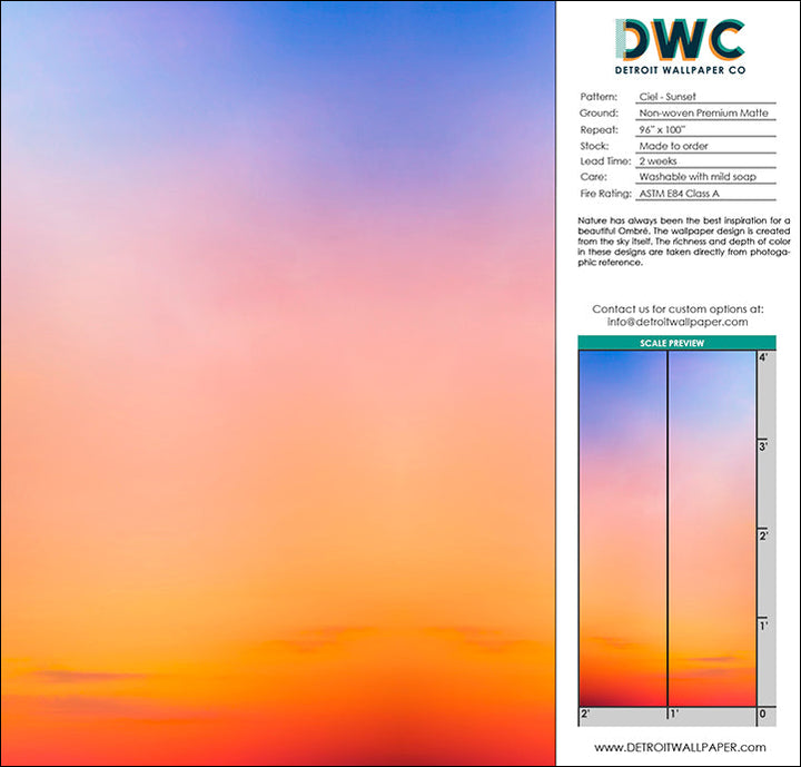 Ciel - Sunset <br> Wallpaper