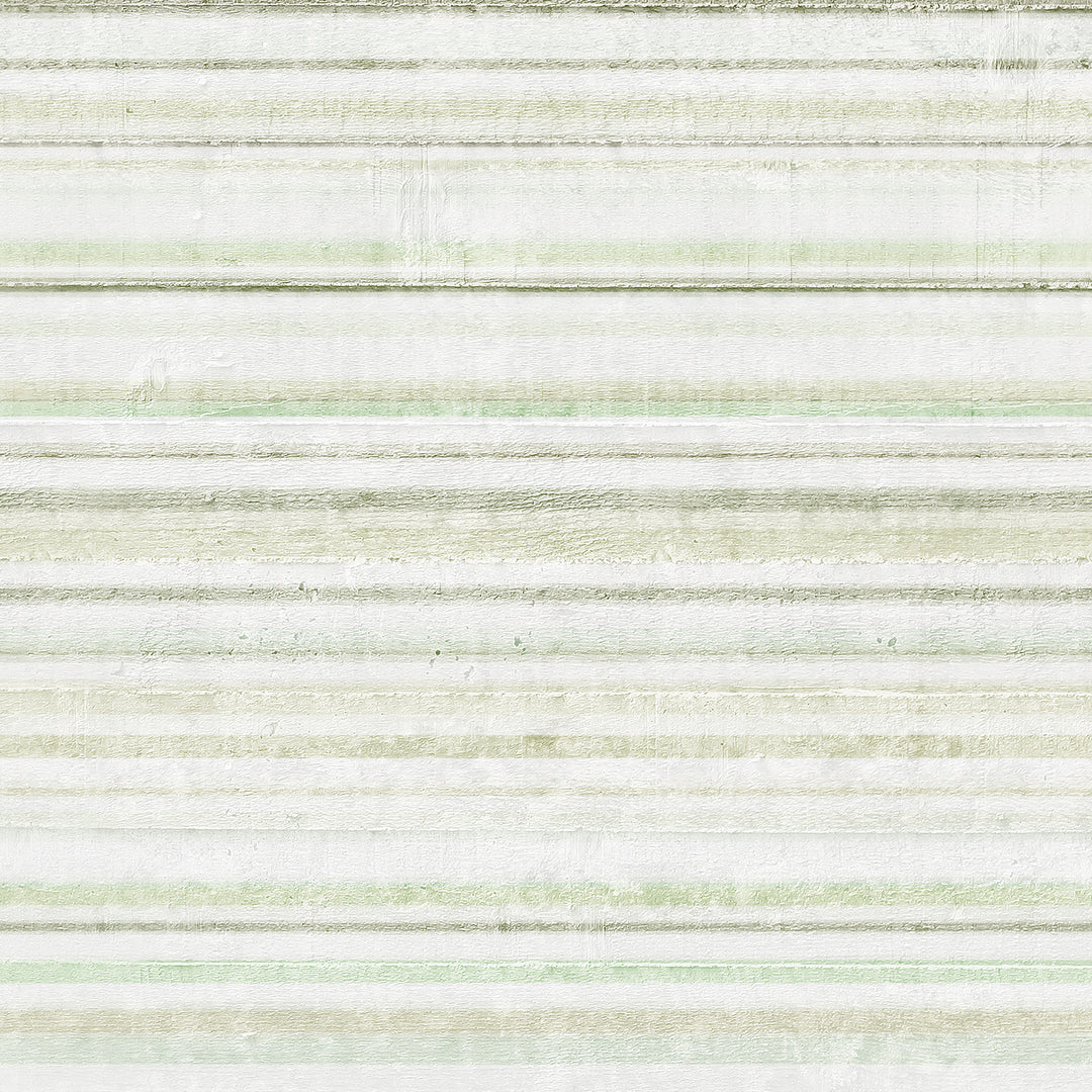 Concrete Stripe - Green <br> Wallpaper