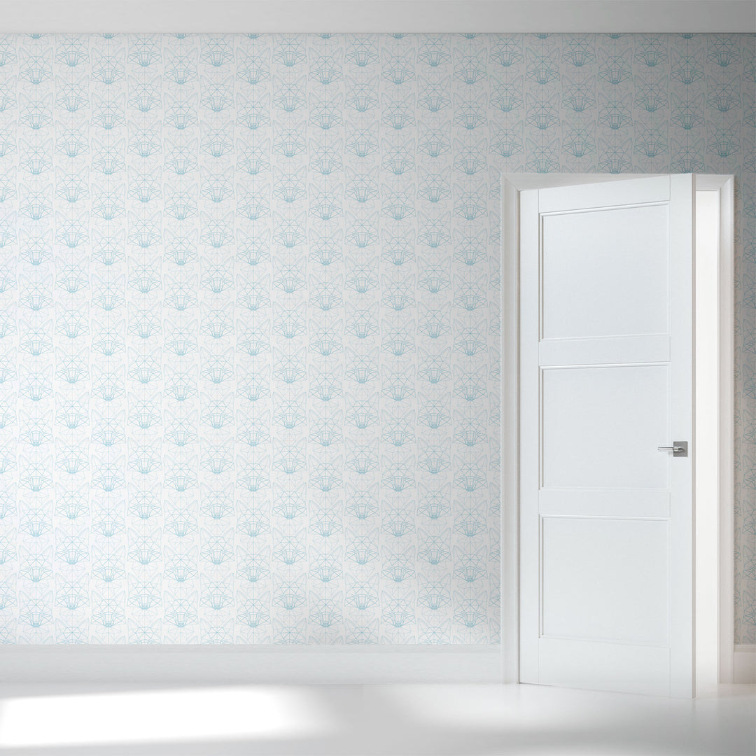Foxtrot - Blueline <br> Wallpaper - The Detroit Wallpaper Co.