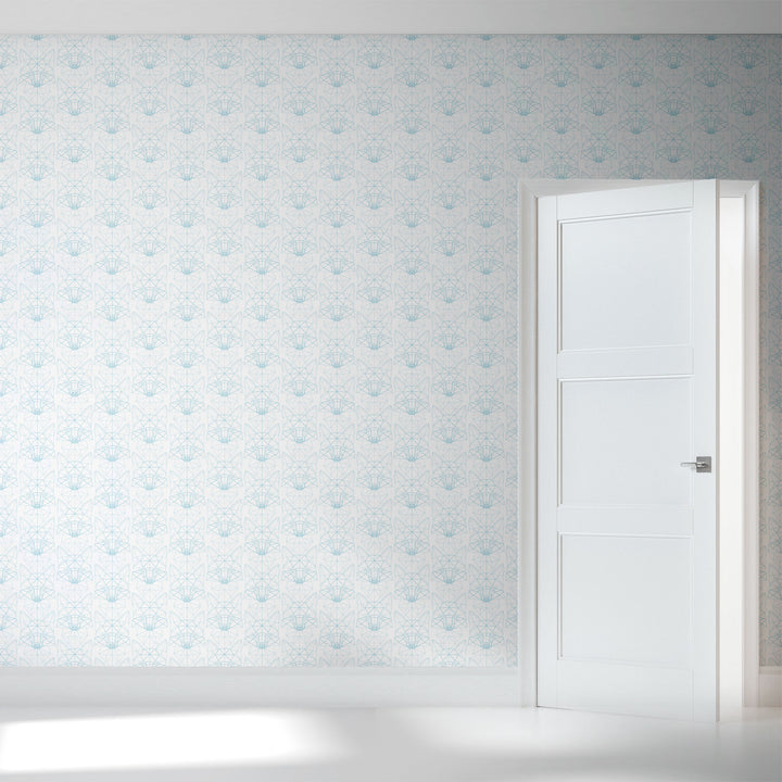 Foxtrot - Blueline <br> Wallpaper - The Detroit Wallpaper Co.