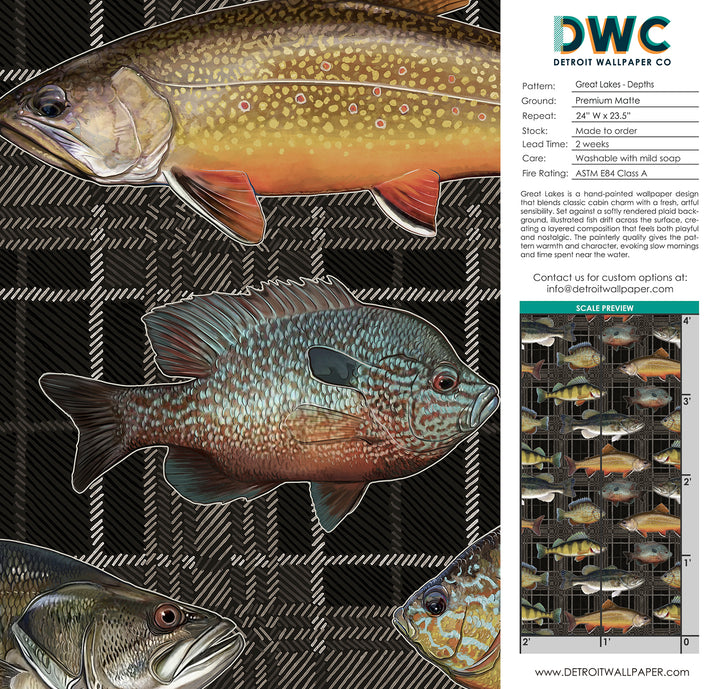 Great Lakes - Depths <br> Wallpaper