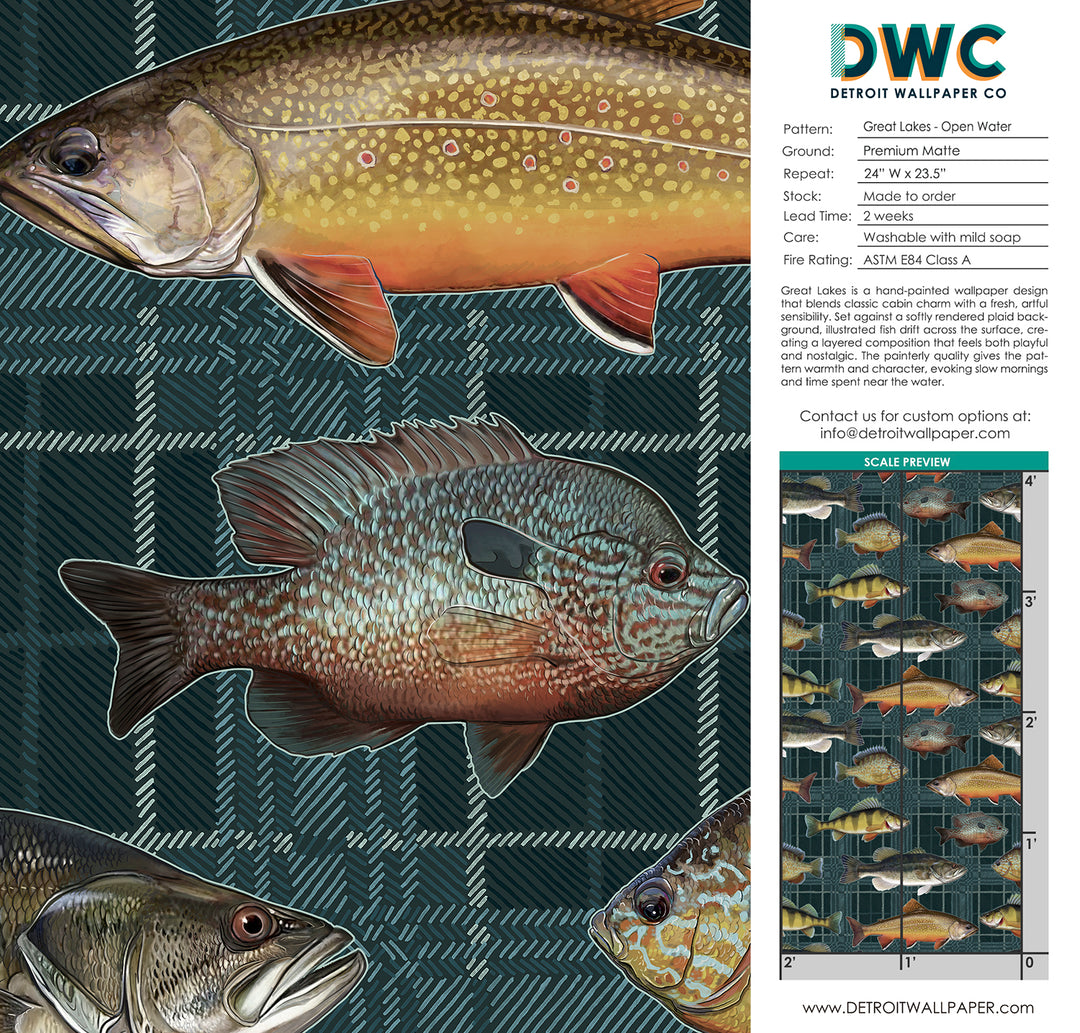 Great Lakes - Open Water <br> Wallpaper