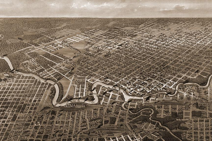 Houston <br> Wallpaper Mural