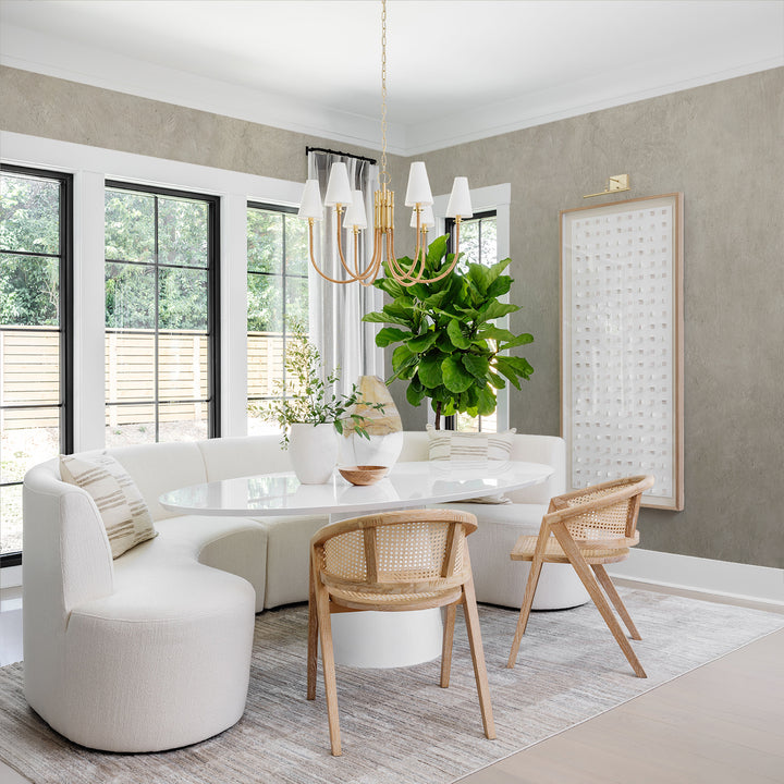 Limewash - Putty <br> Wallpaper - The Detroit Wallpaper Co.