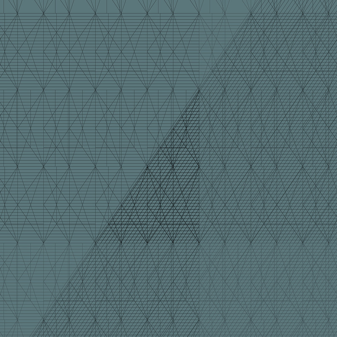 Linear - Blue Ridge <br> Wallpaper Mural