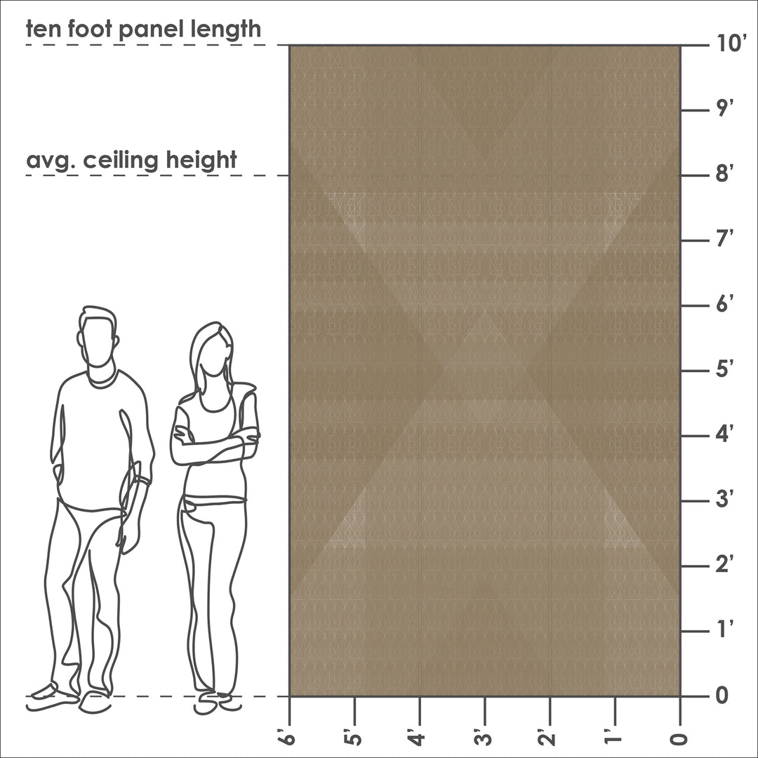 Linear - Golden Rod <br> Wallpaper Mural