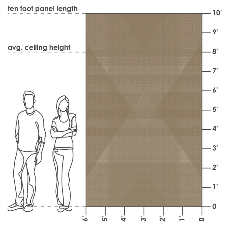 Linear - Golden Rod <br> Wallpaper Mural