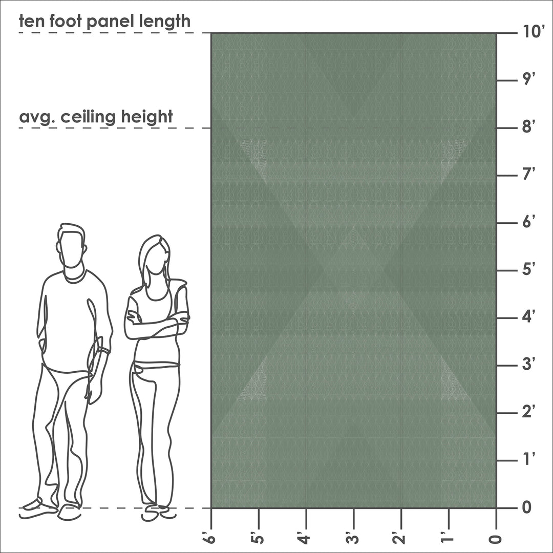 Linear - Green Stone <br> Wallpaper Mural