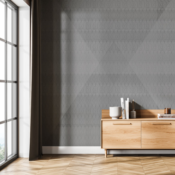 Linear - Grey Street <br> Wallpaper Mural