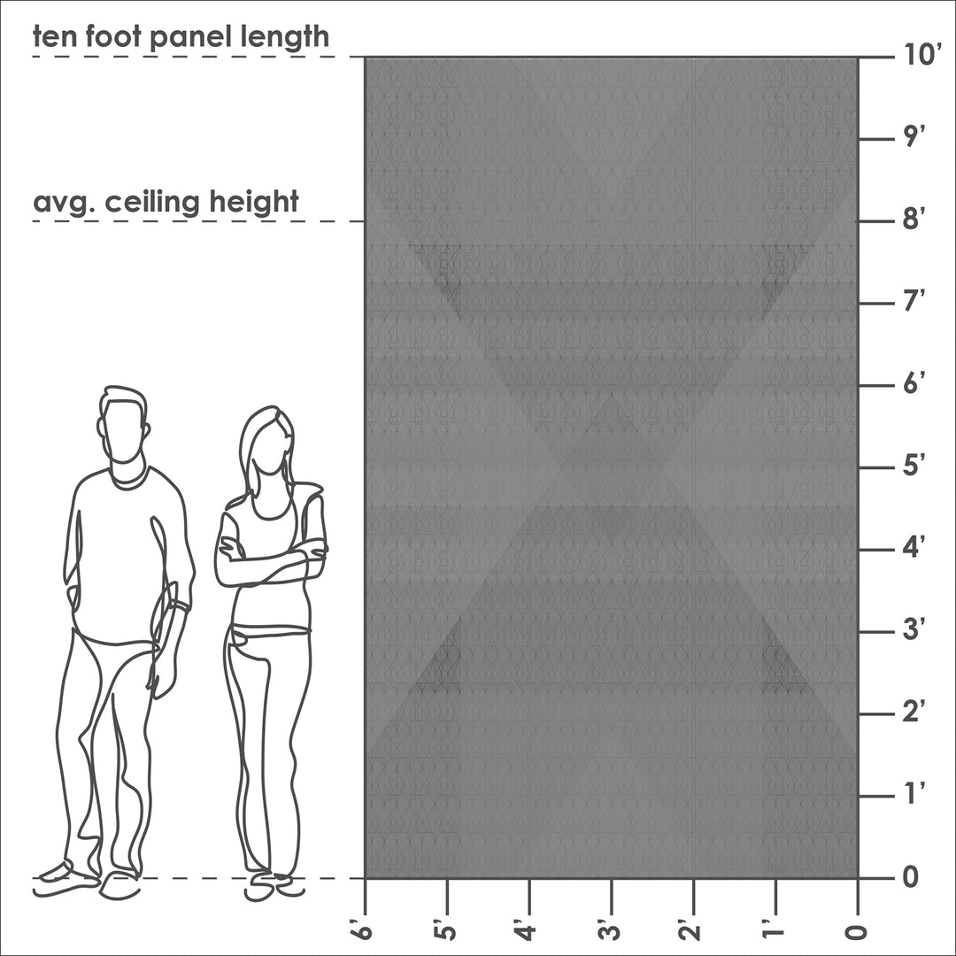 Linear - Grey Street <br> Wallpaper Mural