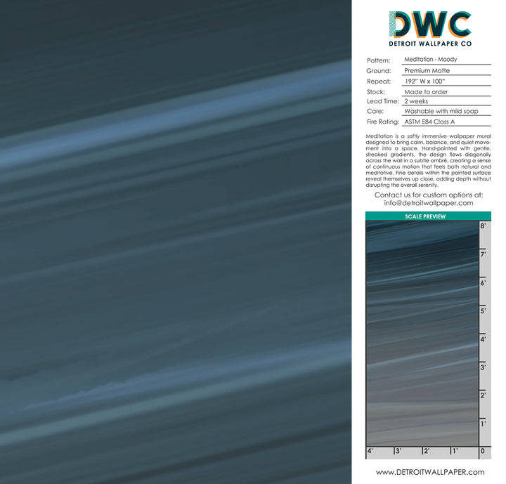 Meditation - Moody <br> Wallpaper Mural