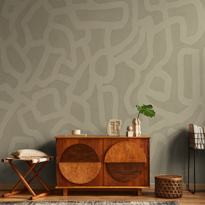 Mindful - Dry Grass <br> Wallpaper Mural