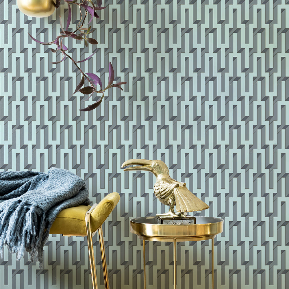 Pathfinder - Bedlam <br> Wallpaper - The Detroit Wallpaper Co.