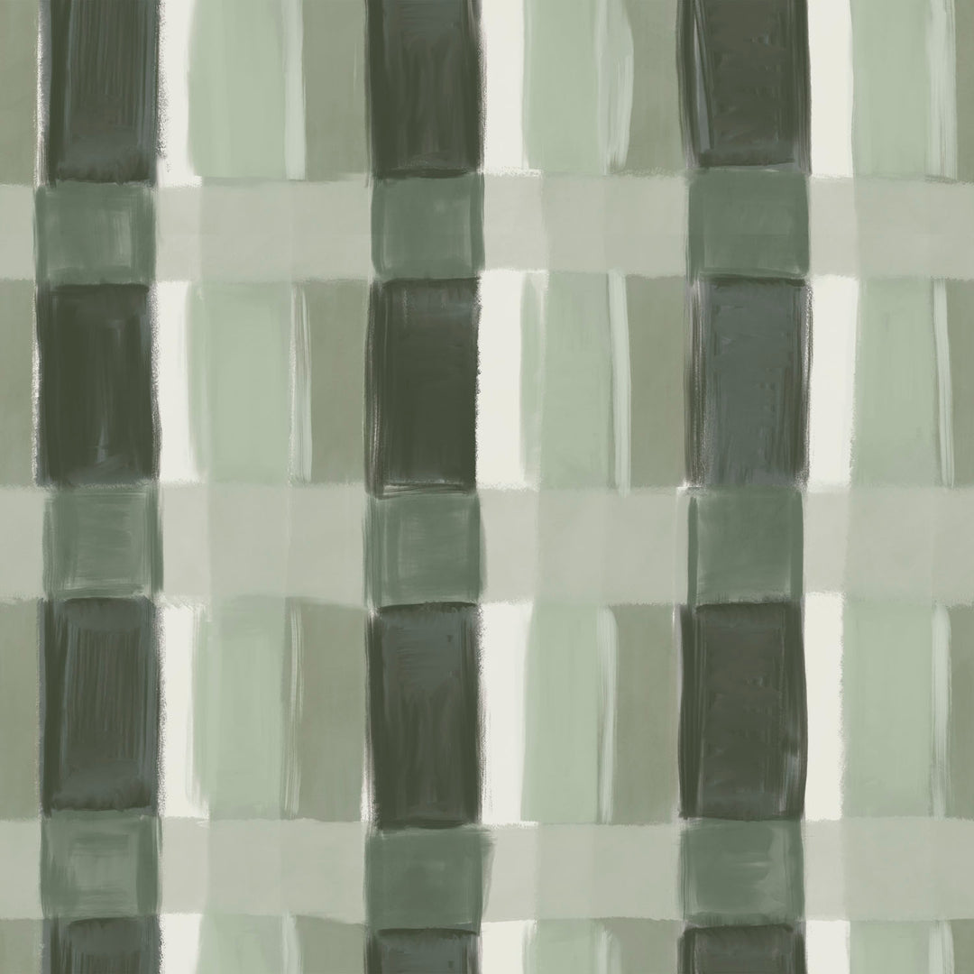Painted Plaid - Camp <br> Wallpaper