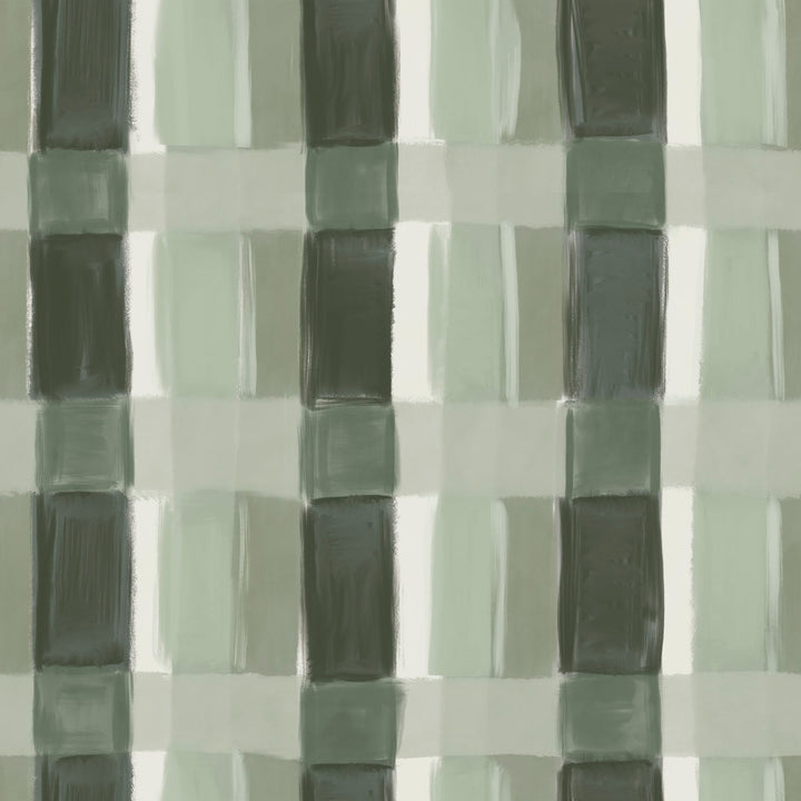 Painted Plaid - Camp <br> Wallpaper