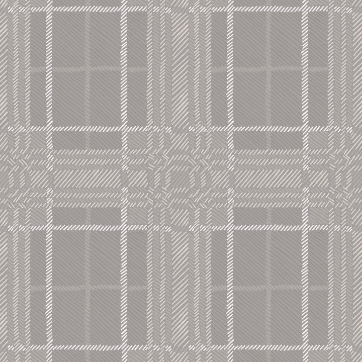 Painted Plaid - Creamy <br> Wallpaper